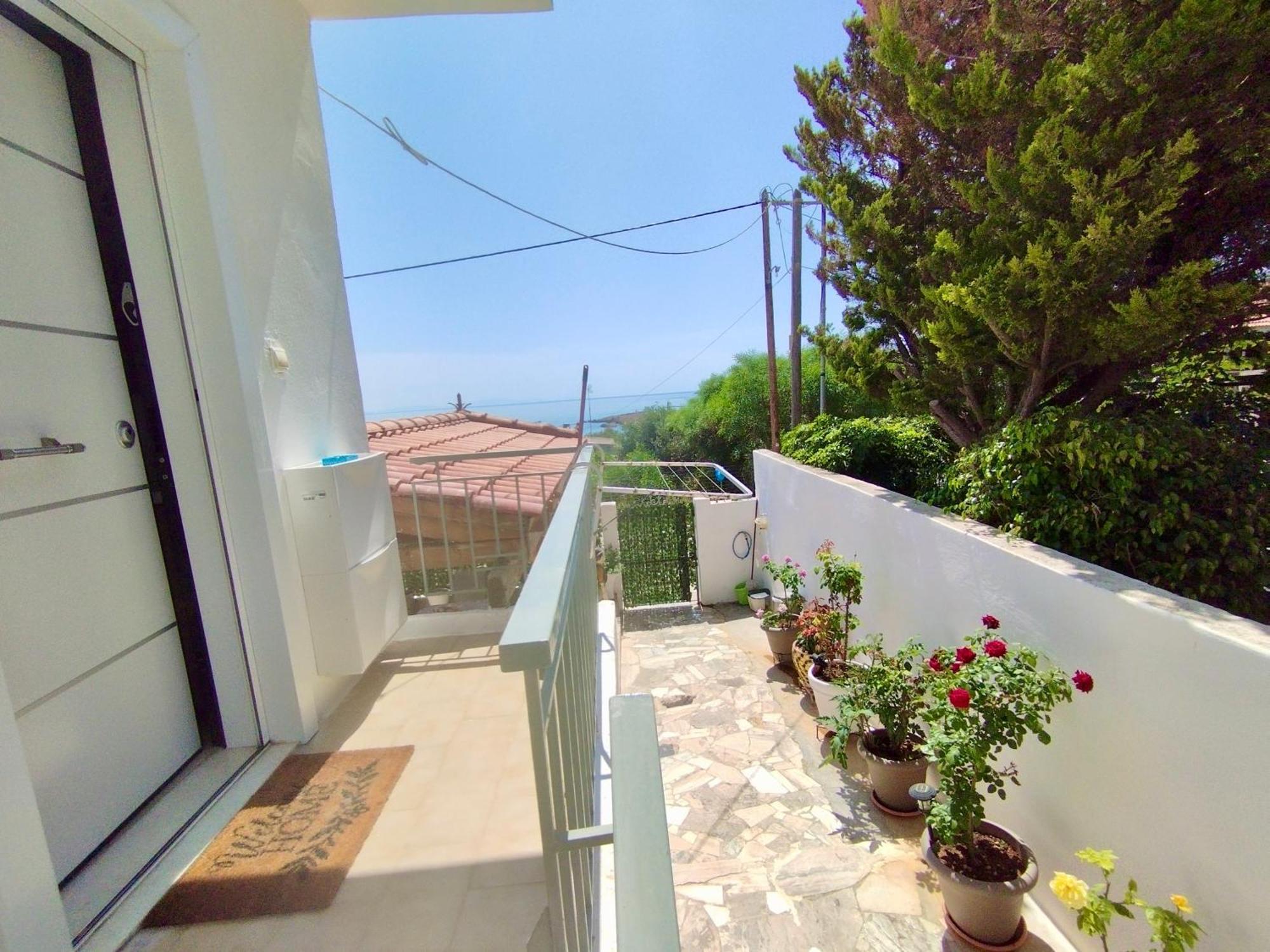 Sofia'S Seaview Villa Near Airport And Beach Artemida  Luaran gambar
