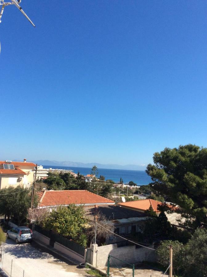 Sofia'S Seaview Villa Near Airport And Beach Artemida  Luaran gambar