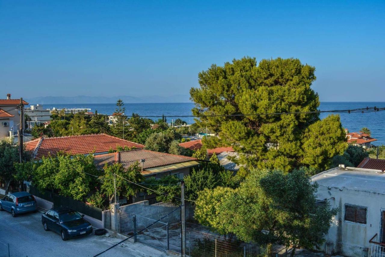 Sofia'S Seaview Villa Near Airport And Beach Artemida  Luaran gambar